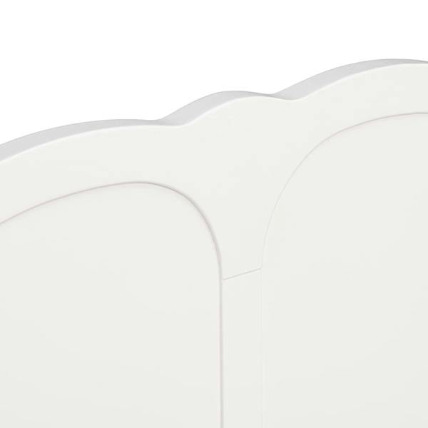 Statement Furniture Romance French Style Bed Frame. White Wooden Bed Double 4ft6 King 5ft