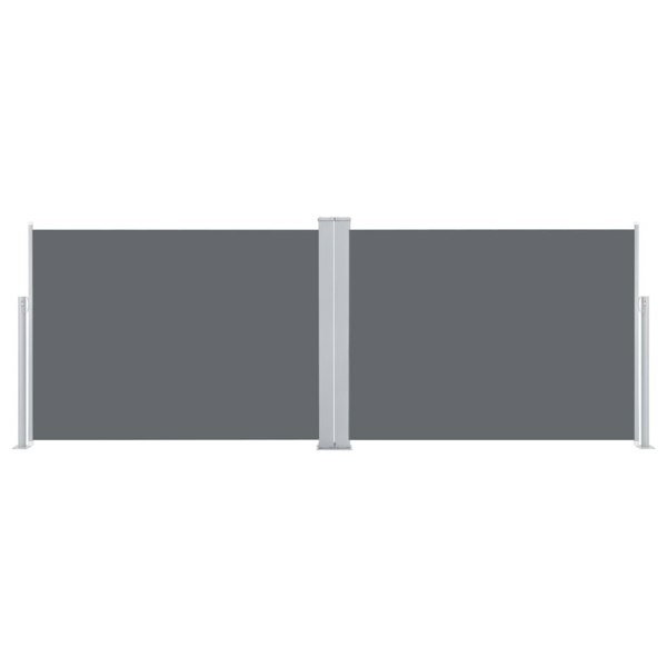 Berkfield Retractable Side Awning Anthracite 100x1000 cm