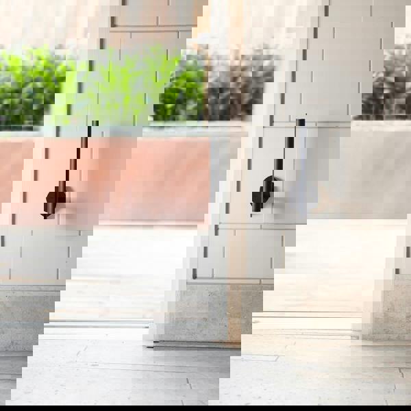 Smedbo Matt Black Spare Toilet Roll Holder