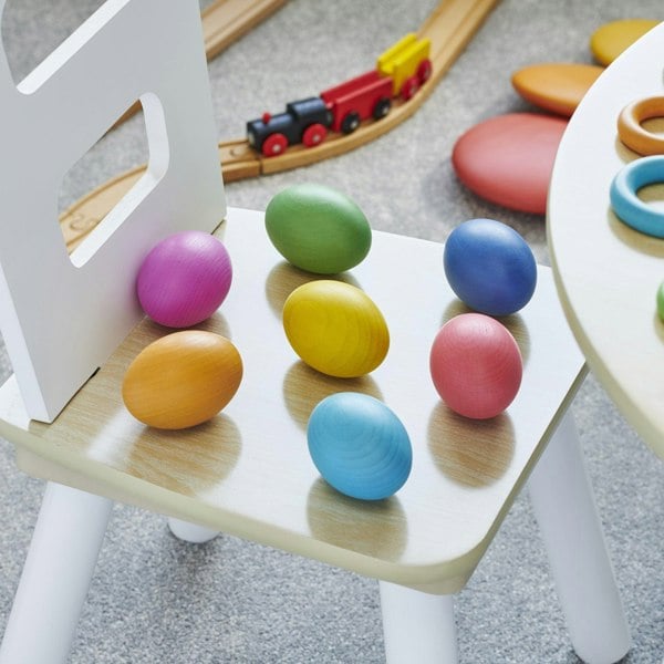 tickit Rainbow Wooden Eggs