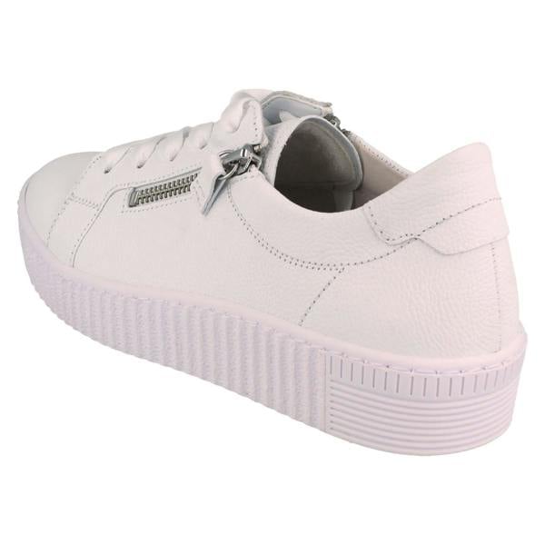 Gabor Ladies Gabor Casual Trainers With Side Zip And Laces 63.334