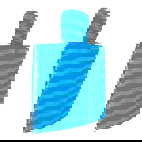 Zoggs Nautical Stripes Kids Poncho Hooded Towel Robe - Blue