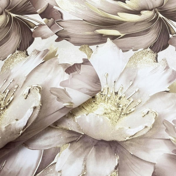 Muriva Aminah Floral Blush Wallpaper