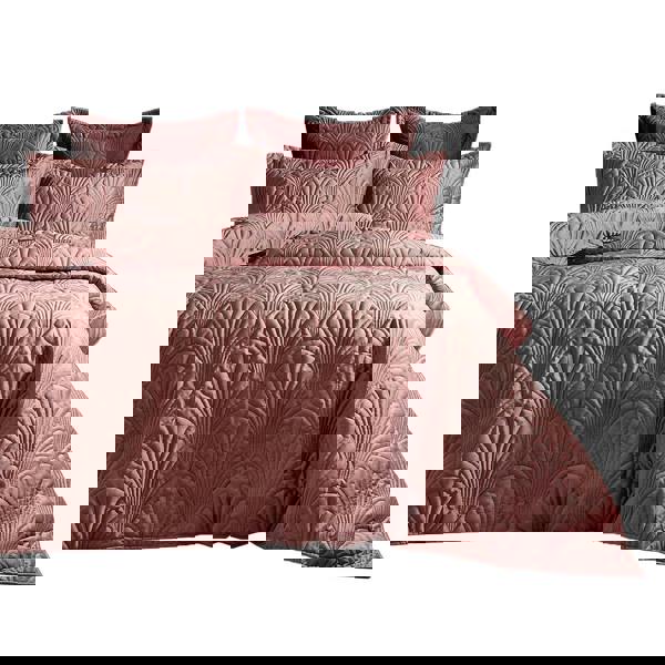 Paoletti Palmeria Contemporary Oxford Pillowcase - Blush