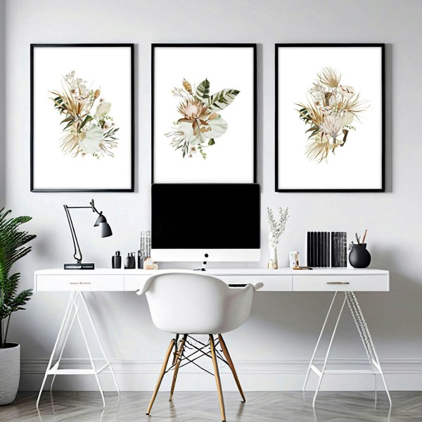 Art for an office wall | set of 3 wall art prints