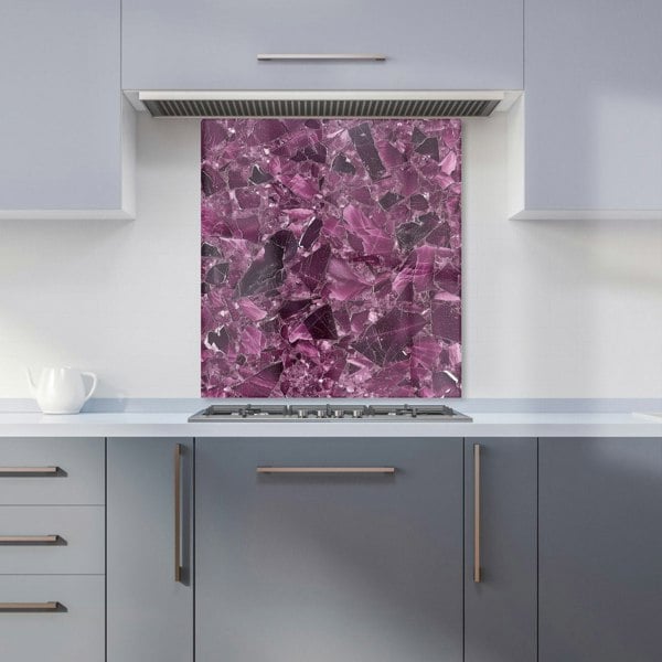 Warren Reed - Designer Damson Quartz Effect Kitchen Splashback