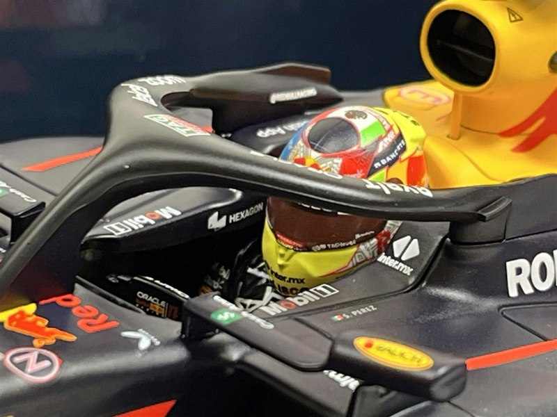 Minichamps Sergio Perez #11 Red Bull Racing RB19 Winner Saudi Arabian GP 2023 1:18 110230111