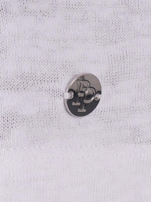PennyPlain Front Button Cardigan - White