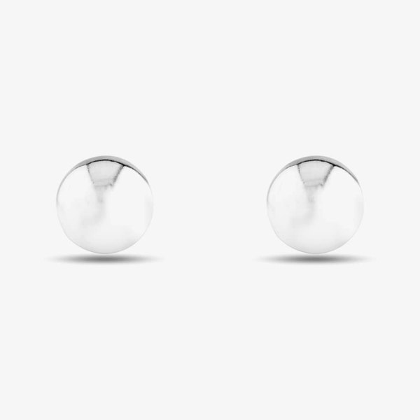 T. H. Baker Sterling Silver 5mm Ball Stud Earrings 8.55.5779