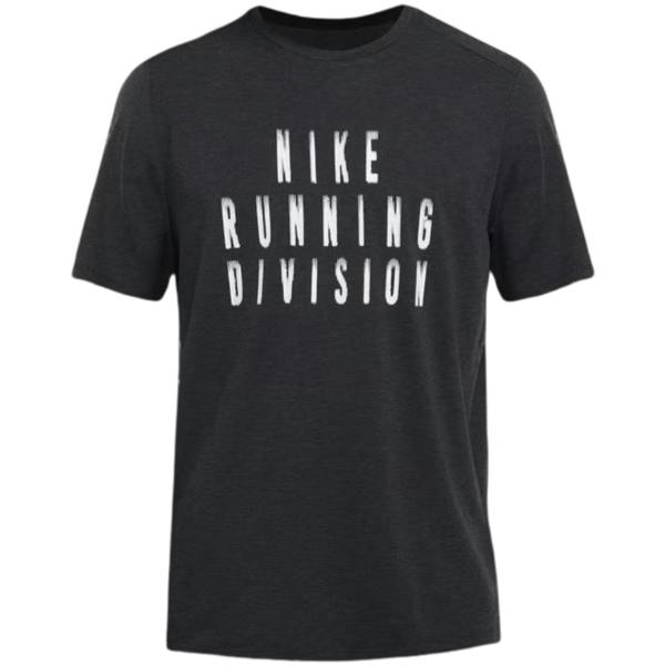 Nike Men's Dri-FIT 365 Running Division Black T-Shirt S