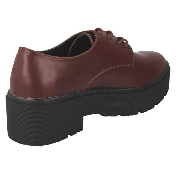 Spot On Ladies Spot On Platform Shoes
