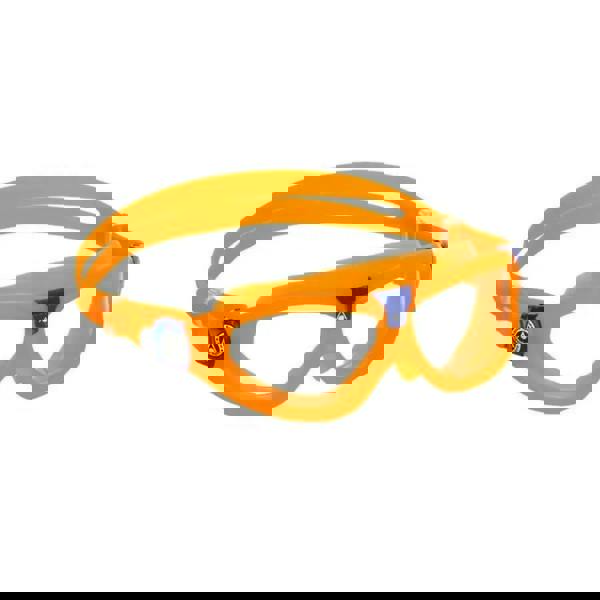 Aqua Sphere Seal Kid 2 goggles in orange with blue accents for kids