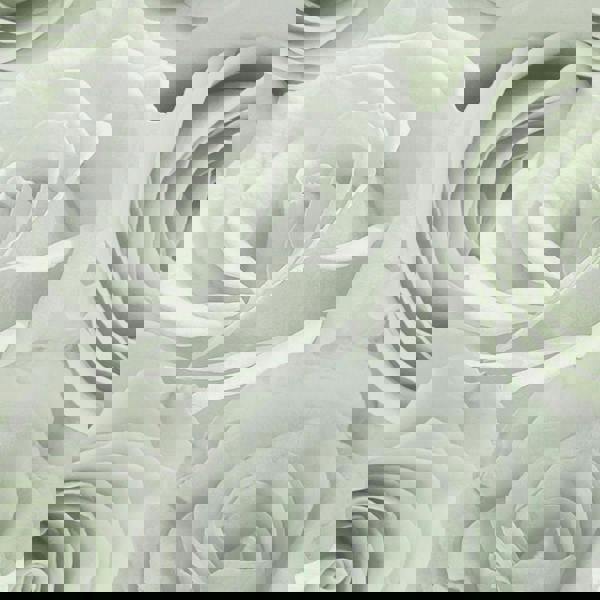 World Of Wallpaper Melany Rose Wallpaper - Sage Green - 