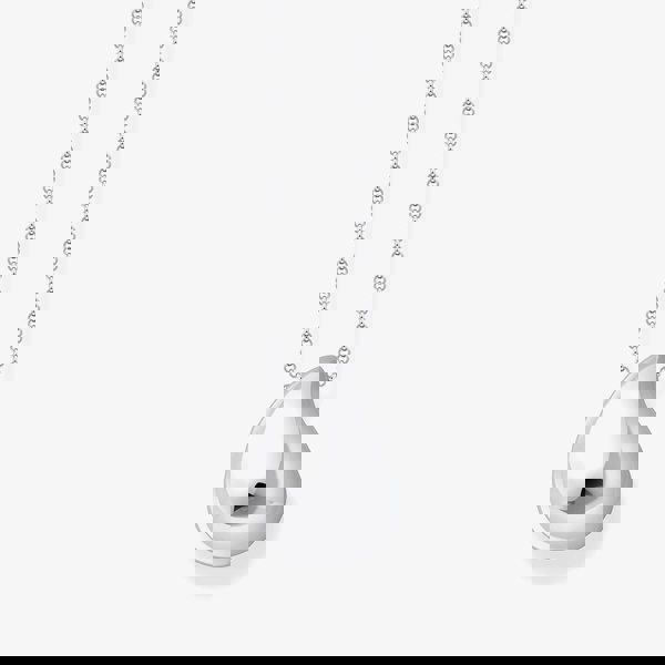 THOMAS SABO Sterling Silver Organic Drop Pendant Necklace KE2281-001-21-L50V