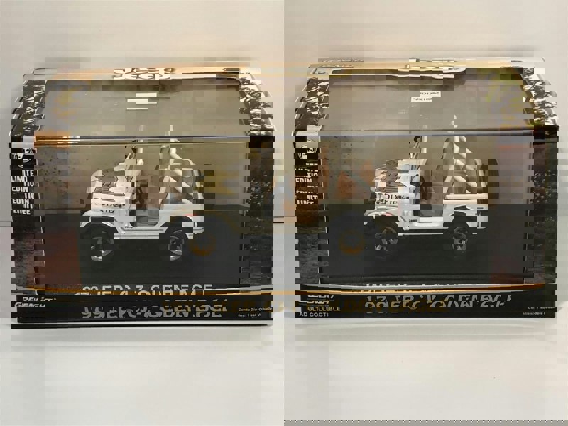 dukes of hazzard dixie 1979 jeep cj-7 golden eagle 1:43 greenlight 86572