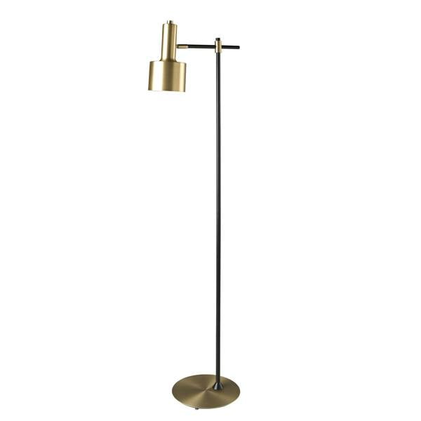 Angel Cerdá Floor lamp gold aluminium and black steel 8069