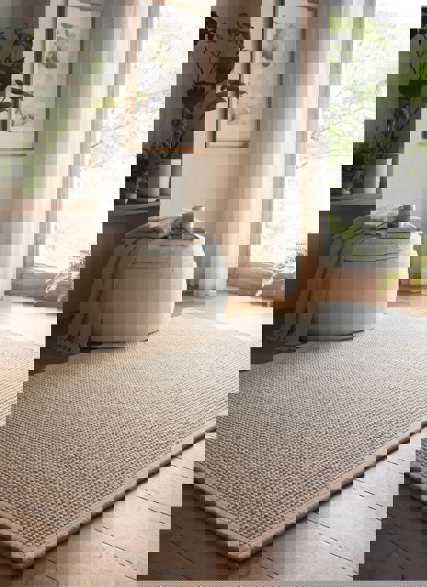 The Rugs Quality Sisal Wool Bouclé Rug - Stylish Flat-Weave