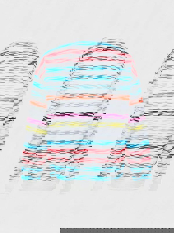 Missoni Printed Crewneck Sewatshirt Multi White - Supplied FashionMissoni