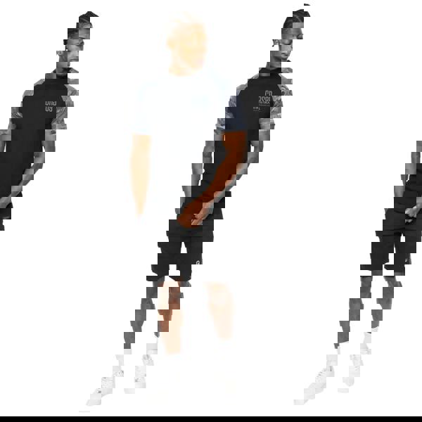 Crosshatch Mens Branton Shorts - Black - 