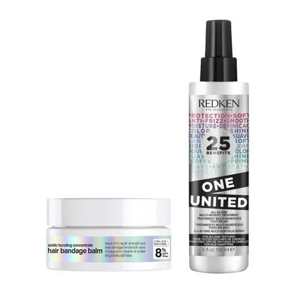 Redken Acidic Bonding Concentrate Balm & Multi-Benefit Treatment Spray Duo