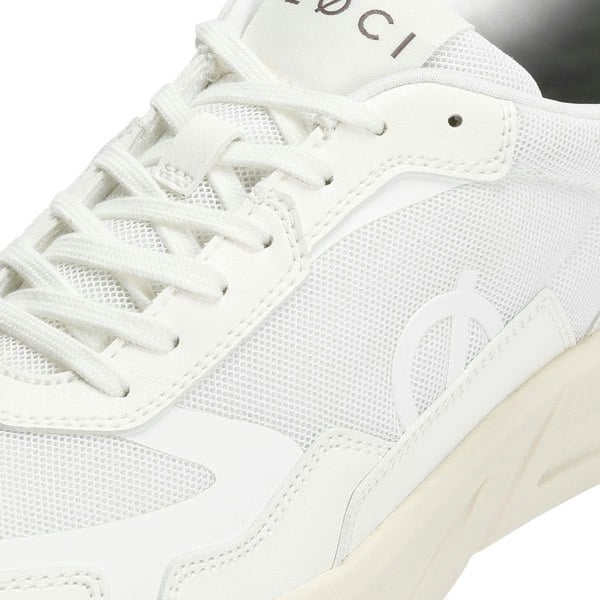 LØCI FLØ White/White Trainers