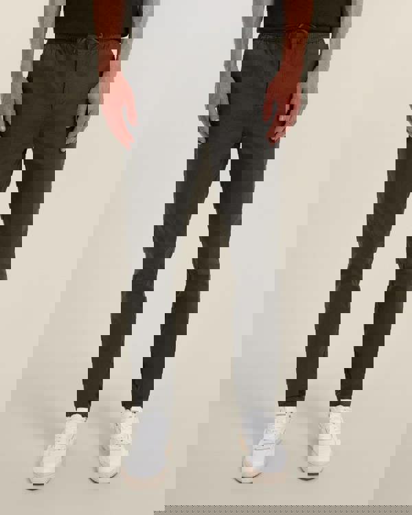 Larsson & Co Drawstring Waist Slim Fit Chino Trouser