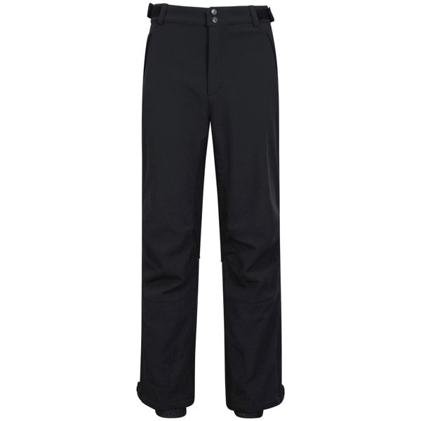 Mountain Warehouse Mens Axis Extreme Softshell Ski Trousers - Jet Black
