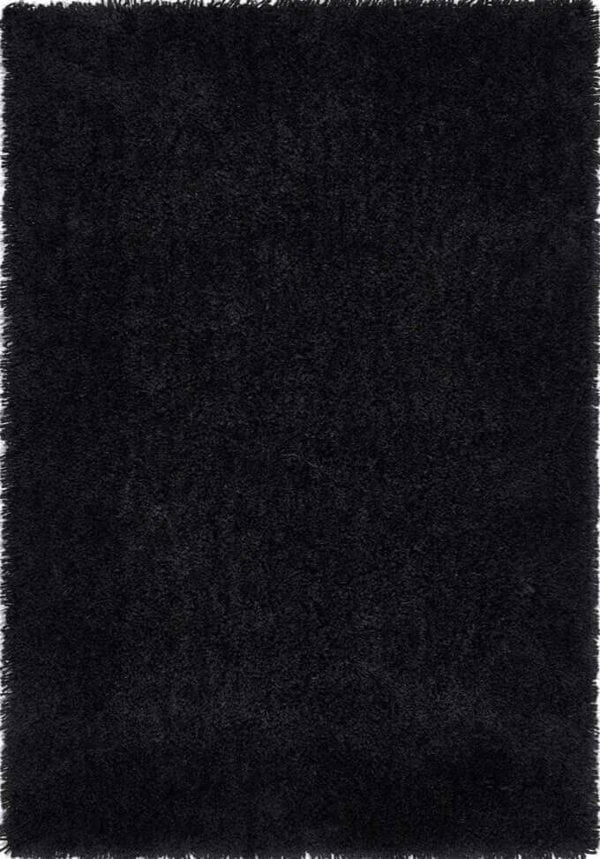 Chicago Black Shaggy Rug | Contemporary Comfort | The Rugs