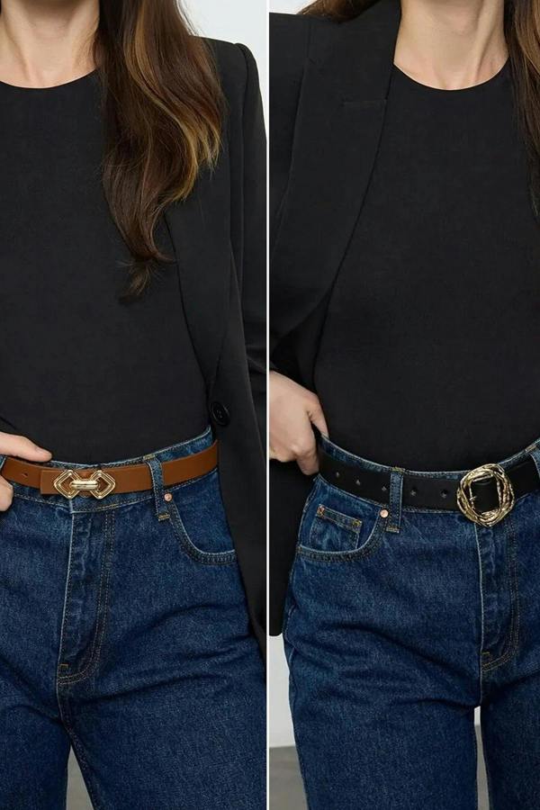 WOVCOR Double Pack Women's Belt