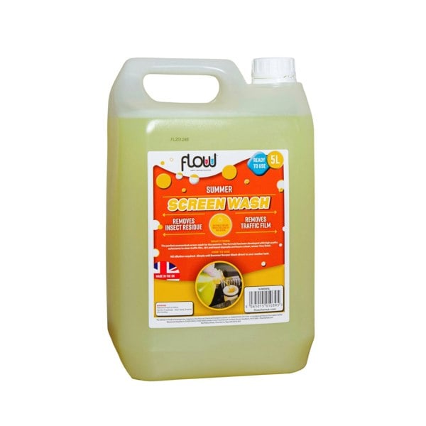 Samuel Alexander 5 Litres Smear Free Summer Windscreen Washer Fluid For all Vehicles