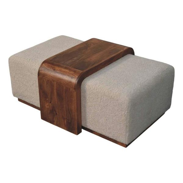 Artisan Furniture Solid Wood Arden Bench Duo