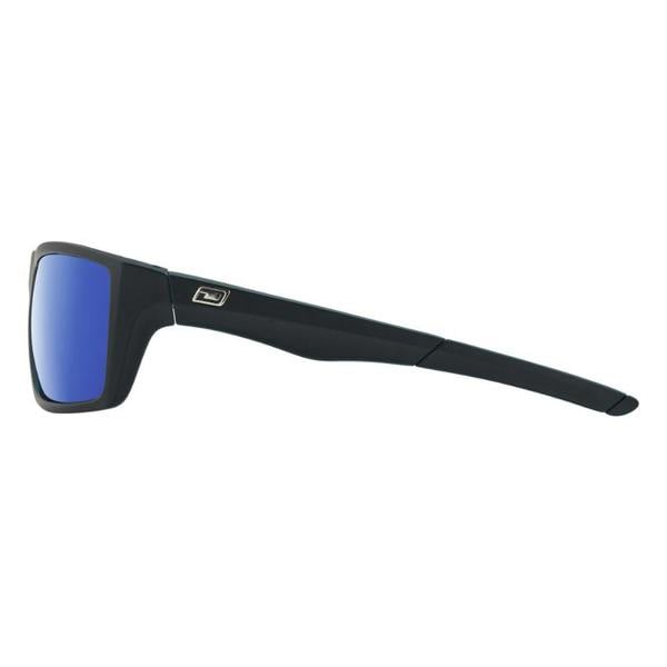Dirty Dog PRIMP - Satin Black/Crystal Blue with Blue Fusion Mirror Lens