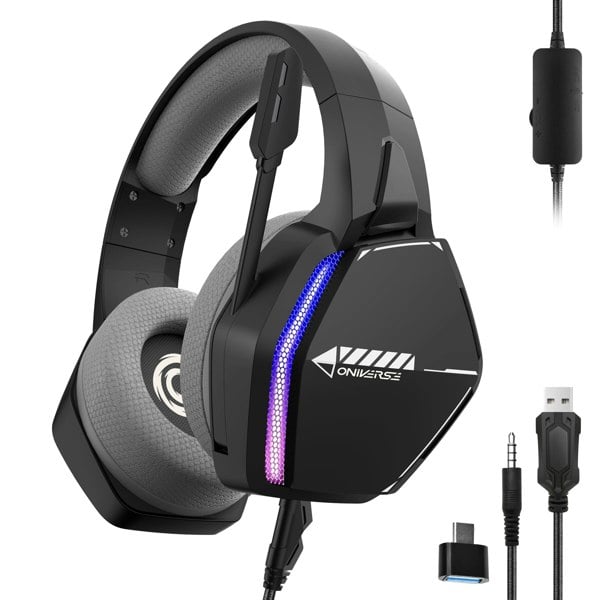 Oniverse | Nebula Multiplatform Wired Gaming Headset (Infinite Black)