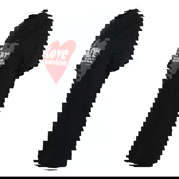 Moschino Love Moschino Heart Logo Black T-Shirt
