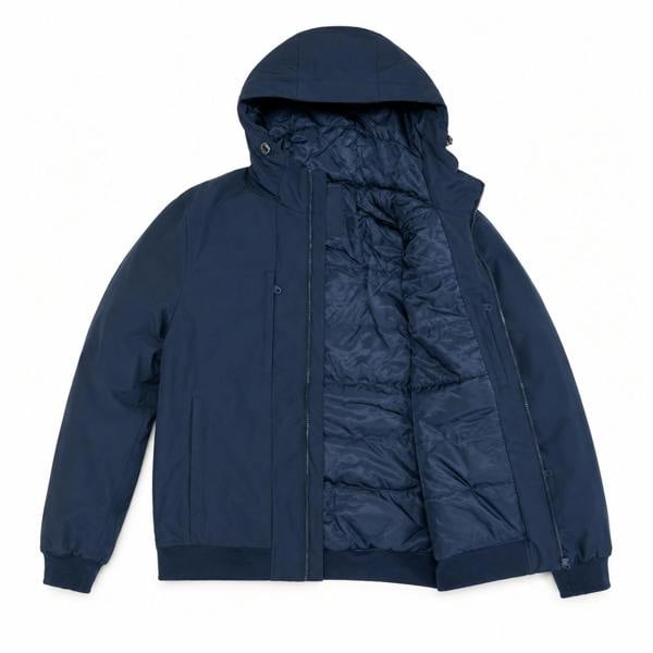 Lyle & Scott Wadded Softshell Jacket Dark Navy