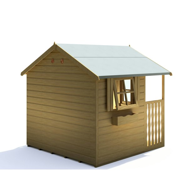 Shire Den 6x4 Shiplap Children's Playhouse