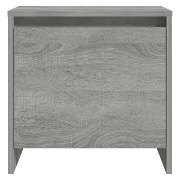 Berkfield Bedside Cabinet Grey Sonoma 45x34x44.5 cm Engineered Wood