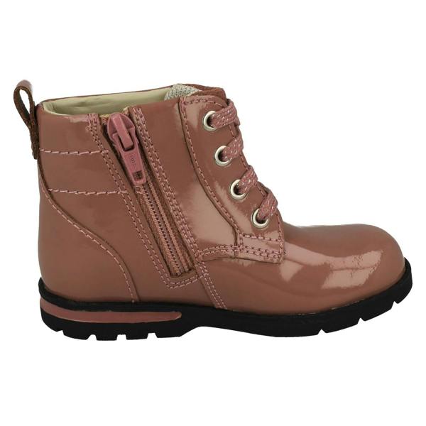 Clarks Girls Clarks Lace Detail Zip Up Ankle Boots Dabi Lace