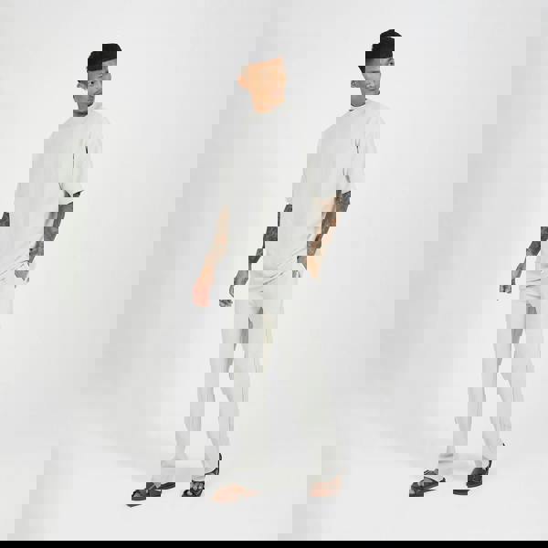 Brave Soul Taupe Straight Leg Joggers - Taupe Image 3