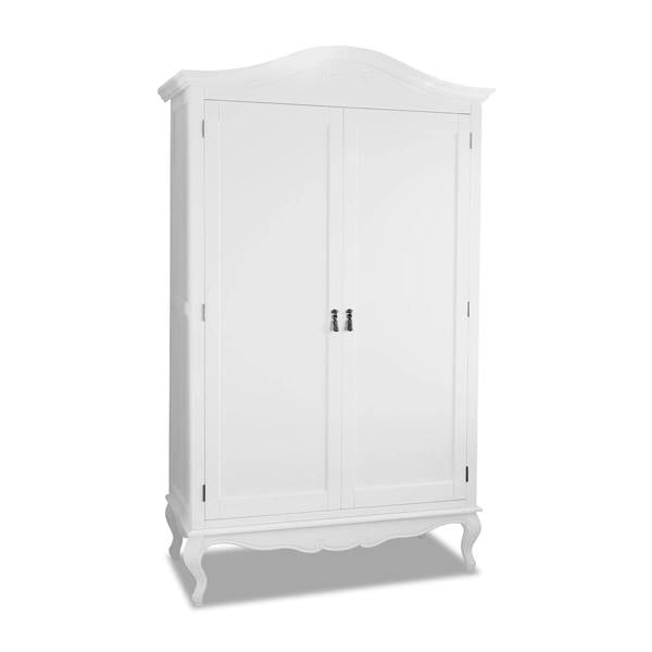 Statement Furniture Juliette Double Wardrobe French Style 2 Door Bedroom Storage