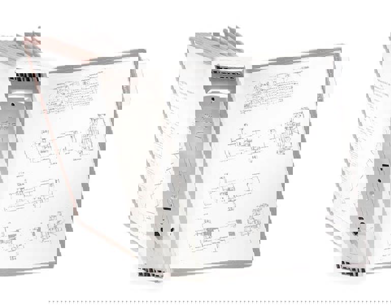 Durable SHERPA WALL 10 Replacement Bracket Mount and Fixings | A4 Grey
