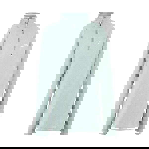 Regatta Great Outdoors Womens/Ladies Sweetheart 1/4 Zip Fleece Top - Green Haze