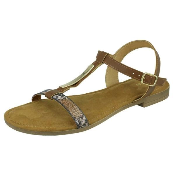 Clarks Ladies Clarks T-Bar Sandals Axelle Ray