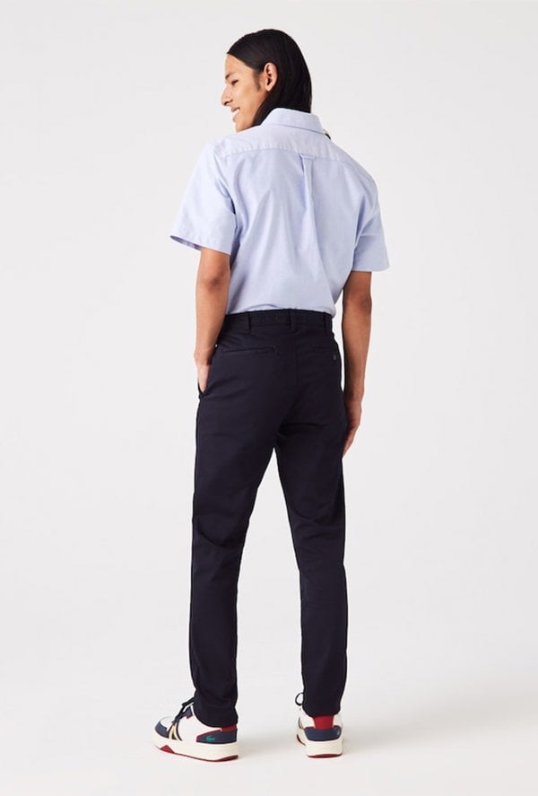 Lacoste Men's New Classic Slim Fit Stretch Cotton Trousers