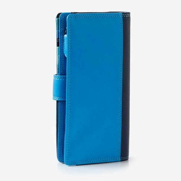 PRIMEHIDE Long Leather Bifold Purse - Victoria London