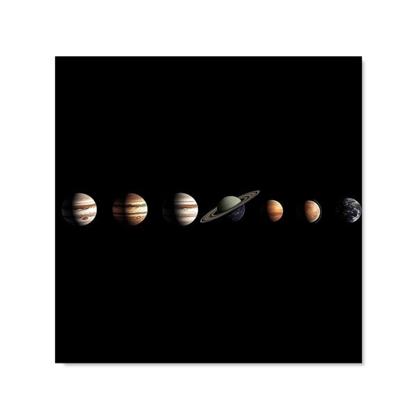 Warren Reed - Designer The Solar System in Order Kitchen Splashback