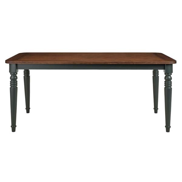 Statement Furniture Queensbury Large Dining Table with Oak Top