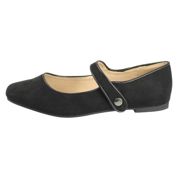 Savannah Ladies Savannah Hook and Loop Strap Mary Jane Style Shoes F80590