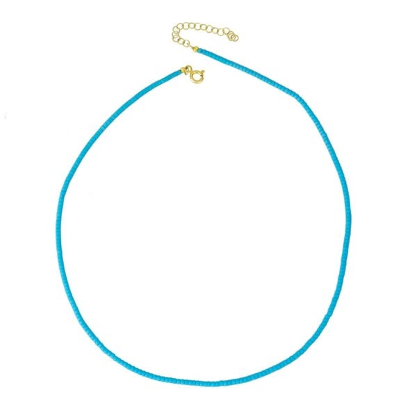 Spero London Turquoise Natural Stone Necklace