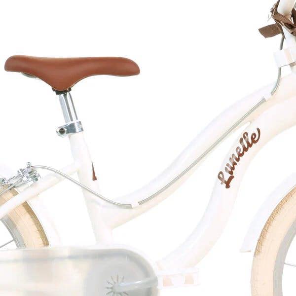 Dino Bikes Dino Lunelle Junior Retro 16in Kids Bike - White
